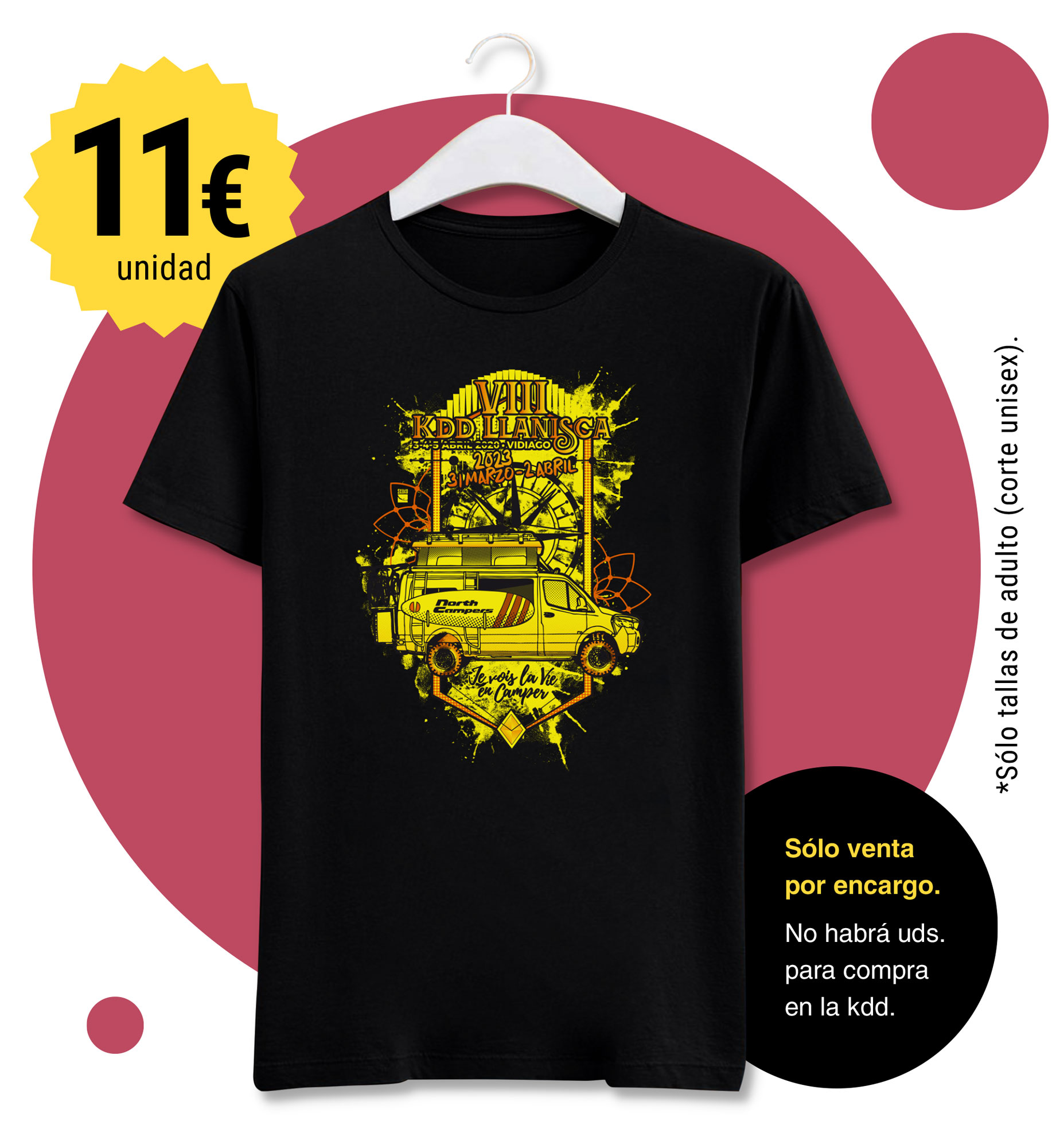 Imagen camiseta de la KDD